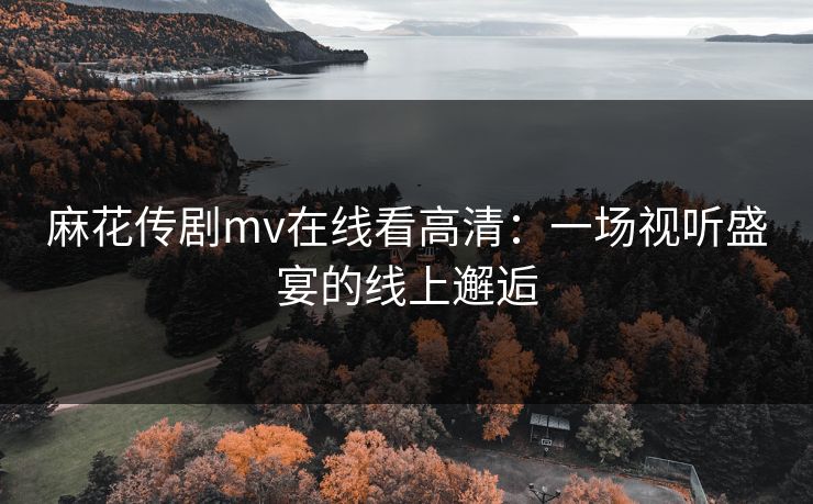 麻花传剧mv在线看高清：一场视听盛宴的线上邂逅